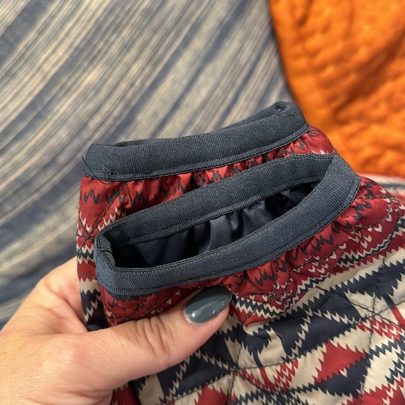 LL Bean Primaloft Hooded 3/4 zip puffer - Picture 7 of 7